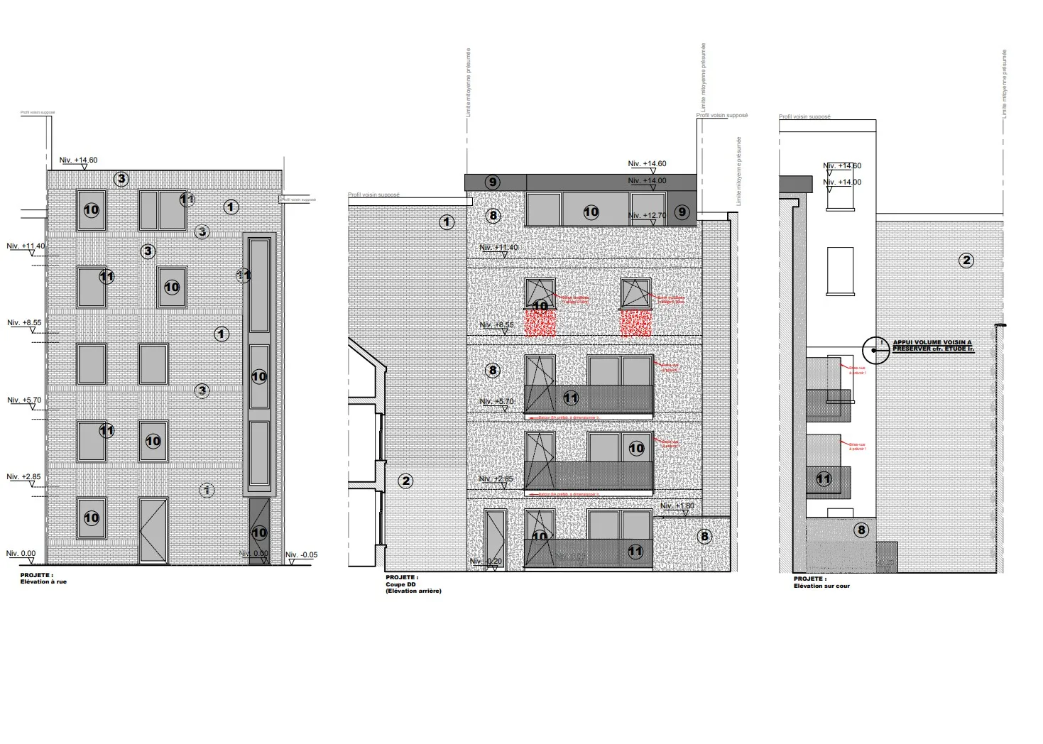 Construction Neuve — Immeuble 5 Niveaux — 1